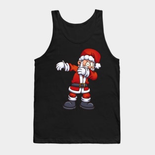 Angry Dabbing Santa Claus Christmas Gift for Boys T-Shirt Tank Top